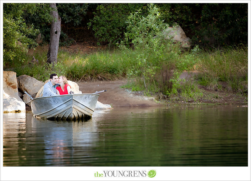 rowboat engagement, Dixon Lake engagement, Escondido engagement, lake engagement, pond engagement, boat engagement, pink engagement, lace engagement, meadow engagement, nature engagement