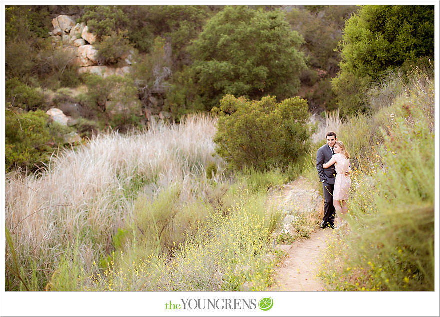 rowboat engagement, Dixon Lake engagement, Escondido engagement, lake engagement, pond engagement, boat engagement, pink engagement, lace engagement, meadow engagement, nature engagement