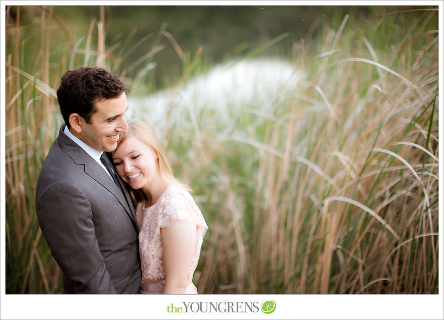 rowboat engagement, Dixon Lake engagement, Escondido engagement, lake engagement, pond engagement, boat engagement, pink engagement, lace engagement, meadow engagement, nature engagement