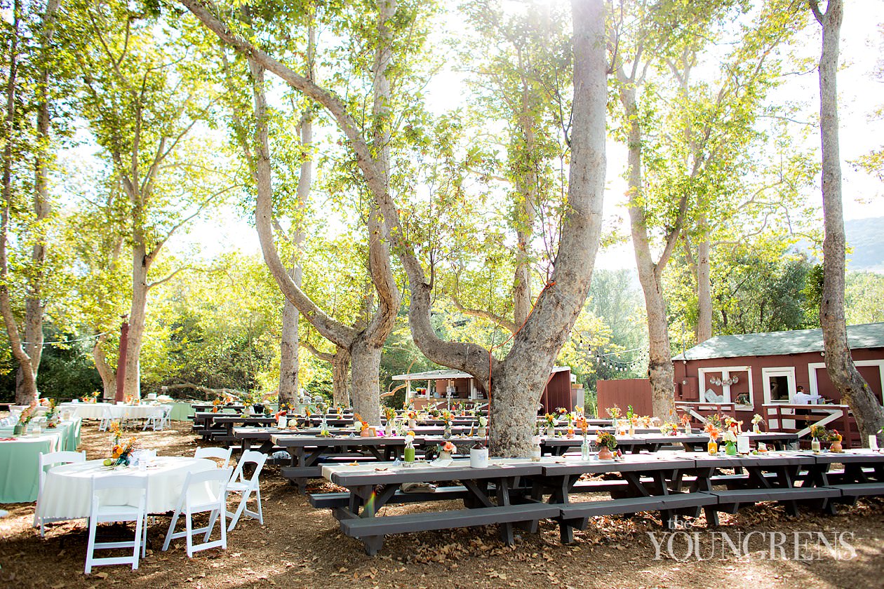 Bommer Canyon wedding, Irvine wedding, rustic wedding, fall wedding, peach wedding, bluegrass wedding