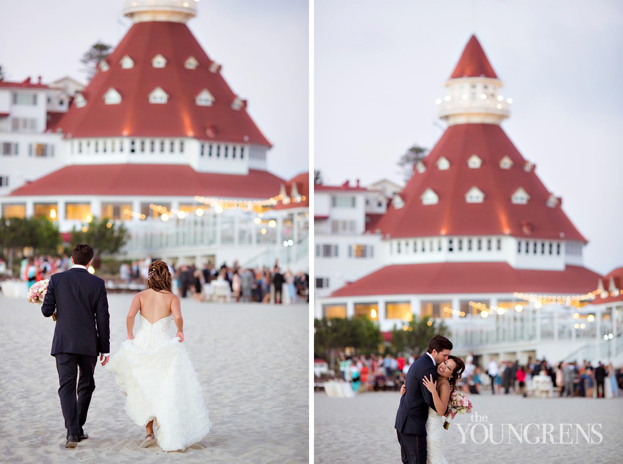 Hotel Del Coronado Wedding. Part Two, Photography by The Youngrens hotel del Coronado wedding, beach wedding, beach ceremony, coronado wedding, Emily smiley wedding, platinum pro wedding, San Diego wedding, luxurious beach ceremony, elegant beach wedding, orchid florals, ocean wedding, outdoor reception