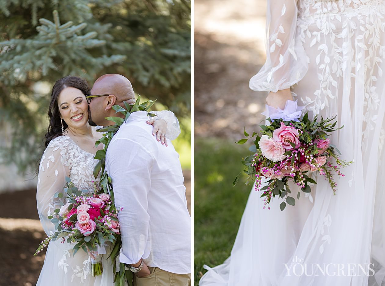 Bend Private Estate Wedding, private estate elopement, covid wedding, intimate wedding in bend, bend oregon wedding, bend wedding photographer, oregon wedding photographer, bend photographer, mountain wedding, married photography team