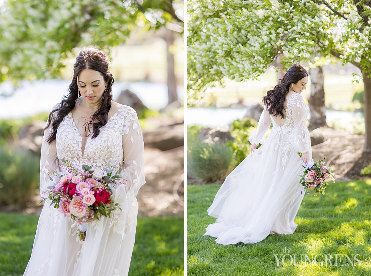 Bend Private Estate Wedding, private estate elopement, covid wedding, intimate wedding in bend, bend oregon wedding, bend wedding photographer, oregon wedding photographer, bend photographer, mountain wedding, married photography team