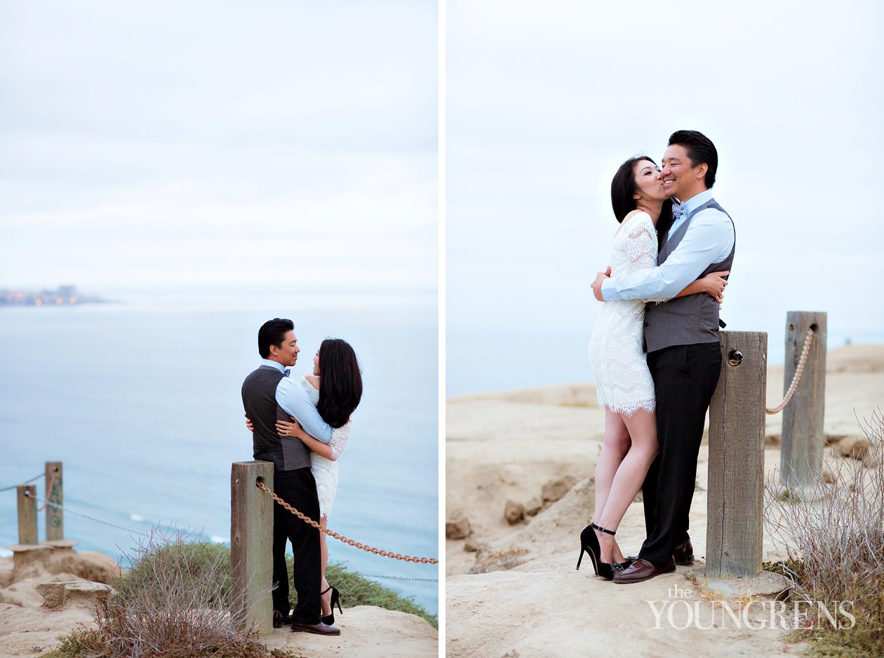 Torrey Pines Engagement, Photography by The Youngrens UCSD engagement, cliffs engagement, seaside engagement, glider port engagement, torrey pines engagement, la jolla engagement