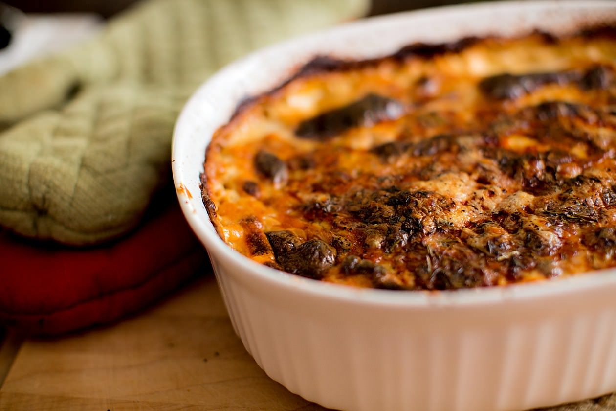 Herbed Potato Gratin with Roasted Garlic and Manchego The Youngrens San Diego Photographers