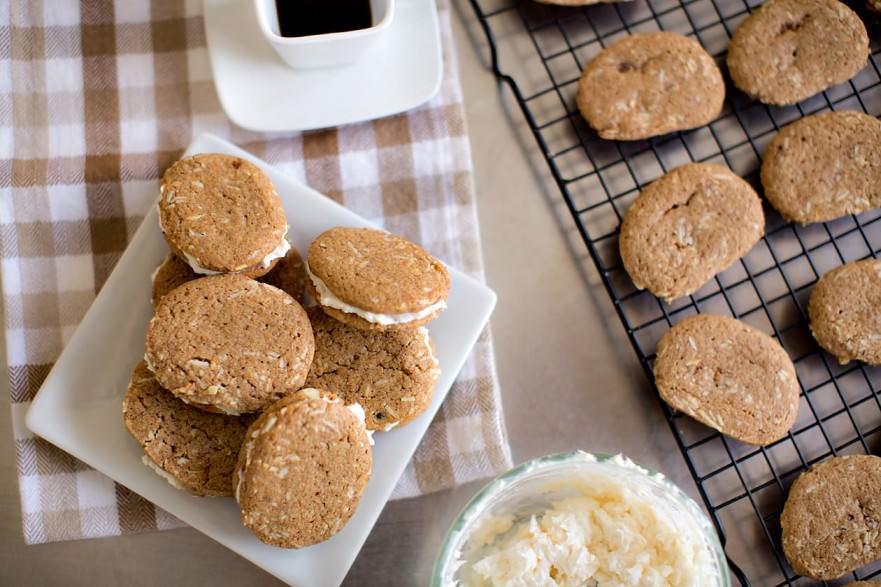 Almond Butter Sandwich Cookies The Youngrens San Diego Photographers