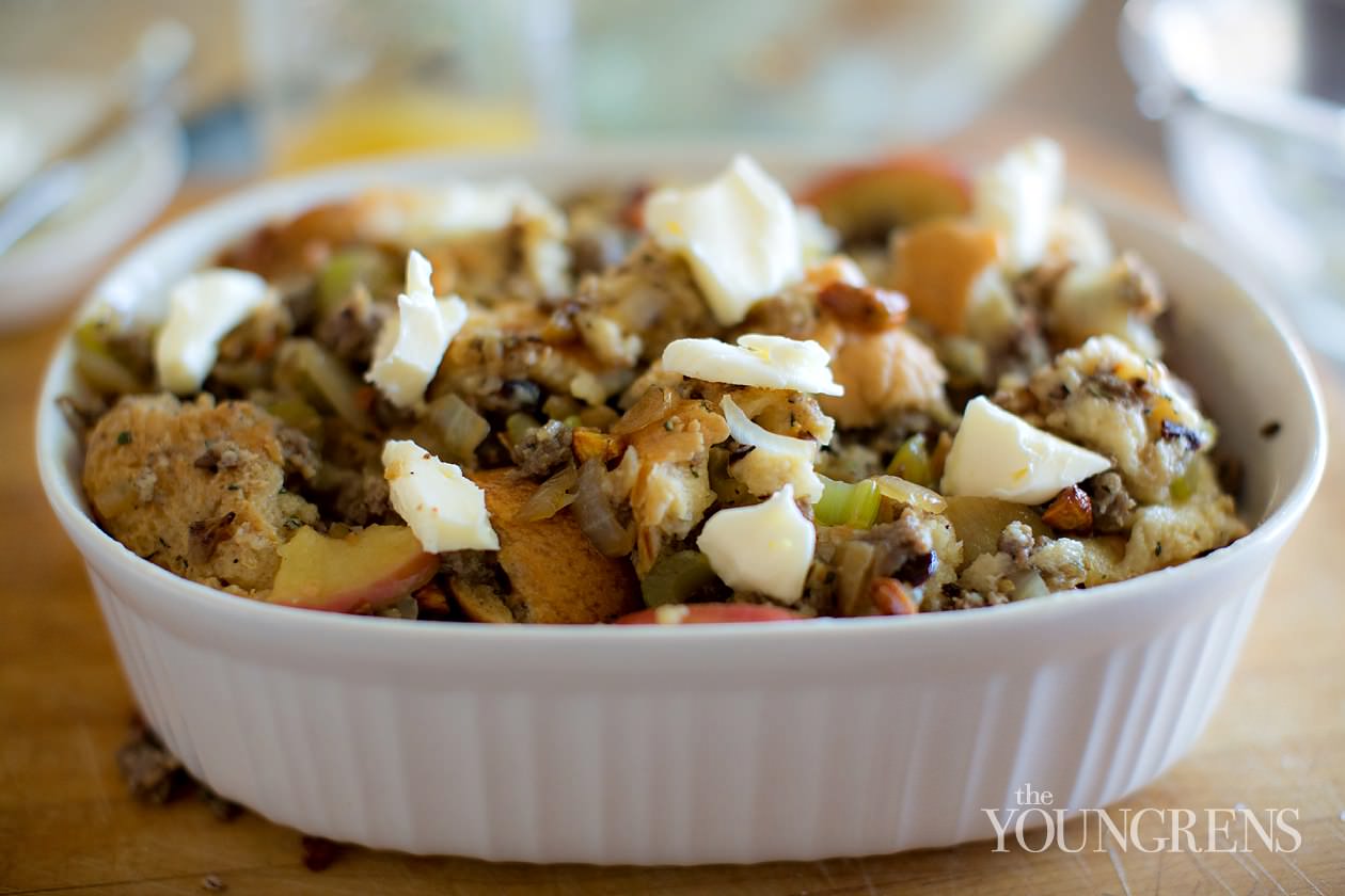 Sourdough, Sausage, and Chestnut Stuffing | The Youngrens | San Diego ...